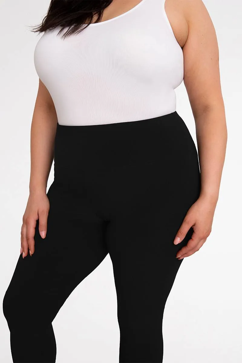 Nu Yoke Legging Plus | Black