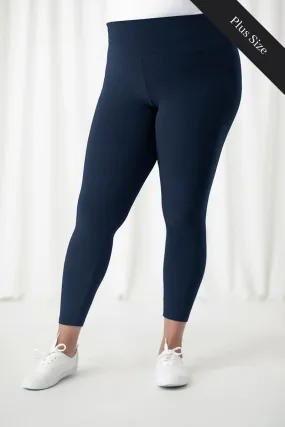 Nu Yoke Legging Plus | Navy