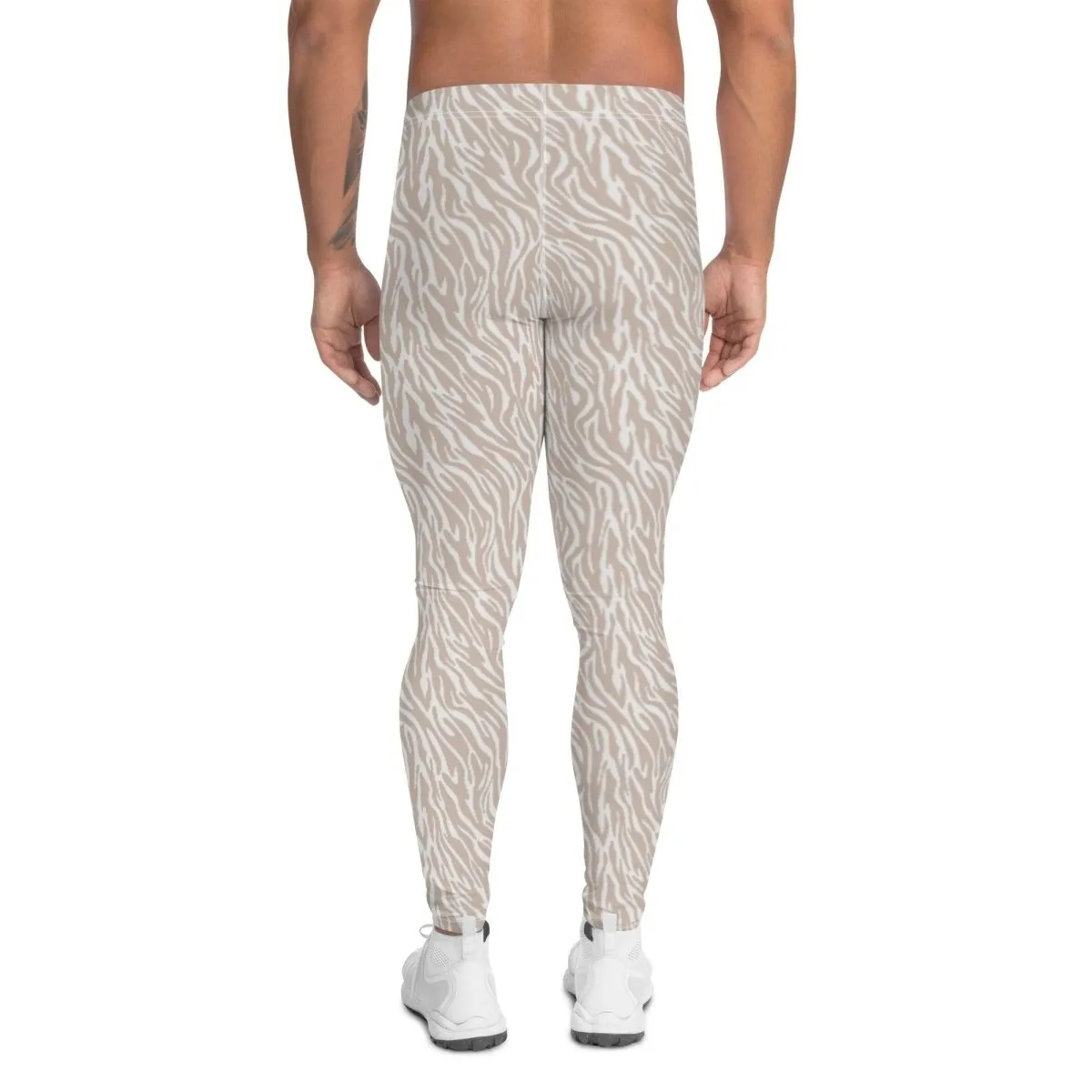 Off-White Animal Print Men's Leggings