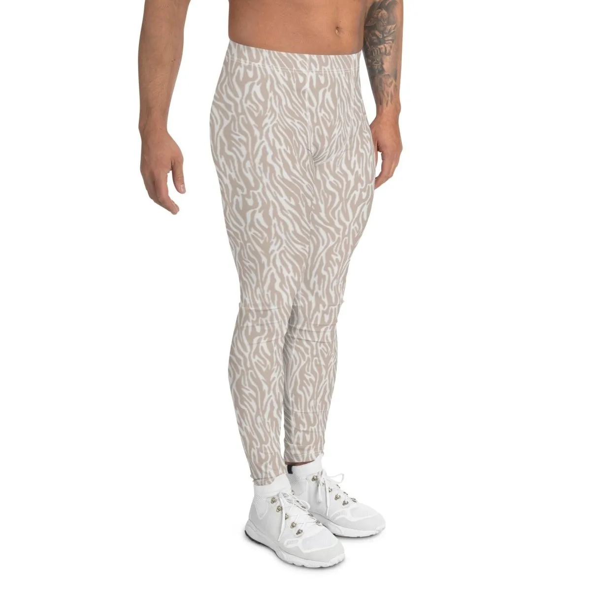 Off-White Animal Print Men's Leggings