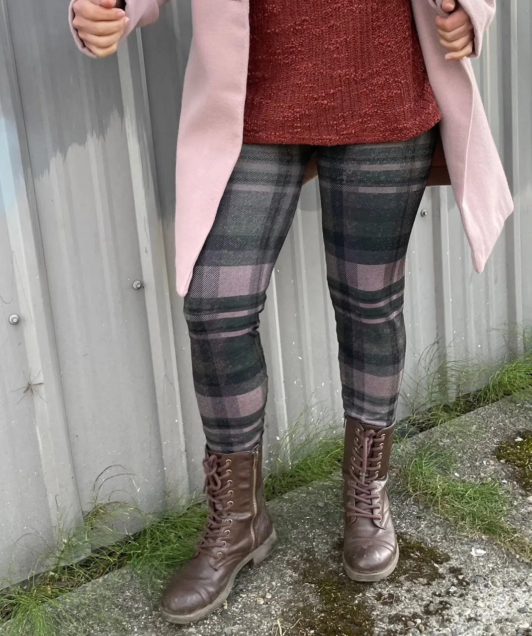 Plaid Legging