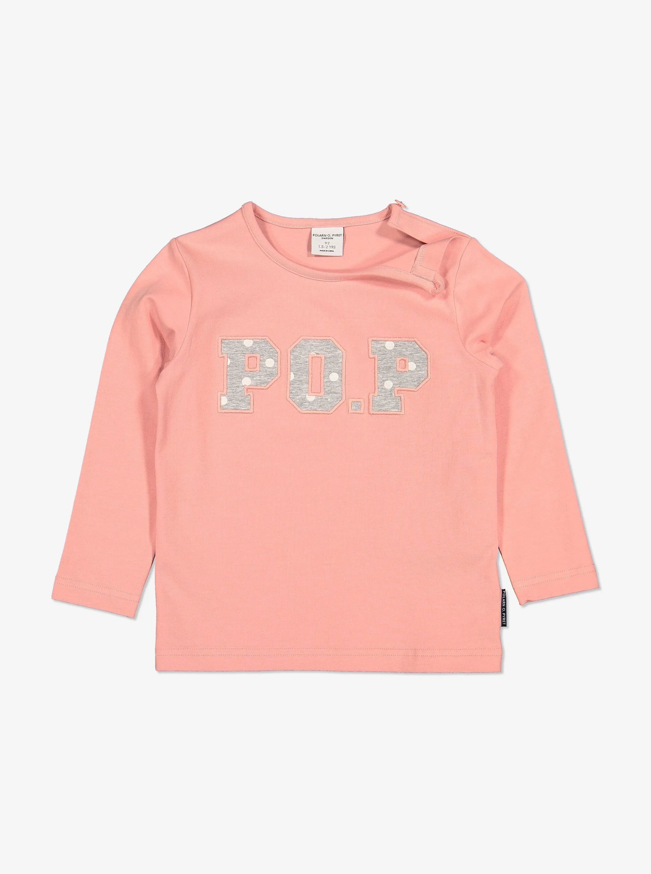 PO.P Applique Kids Top