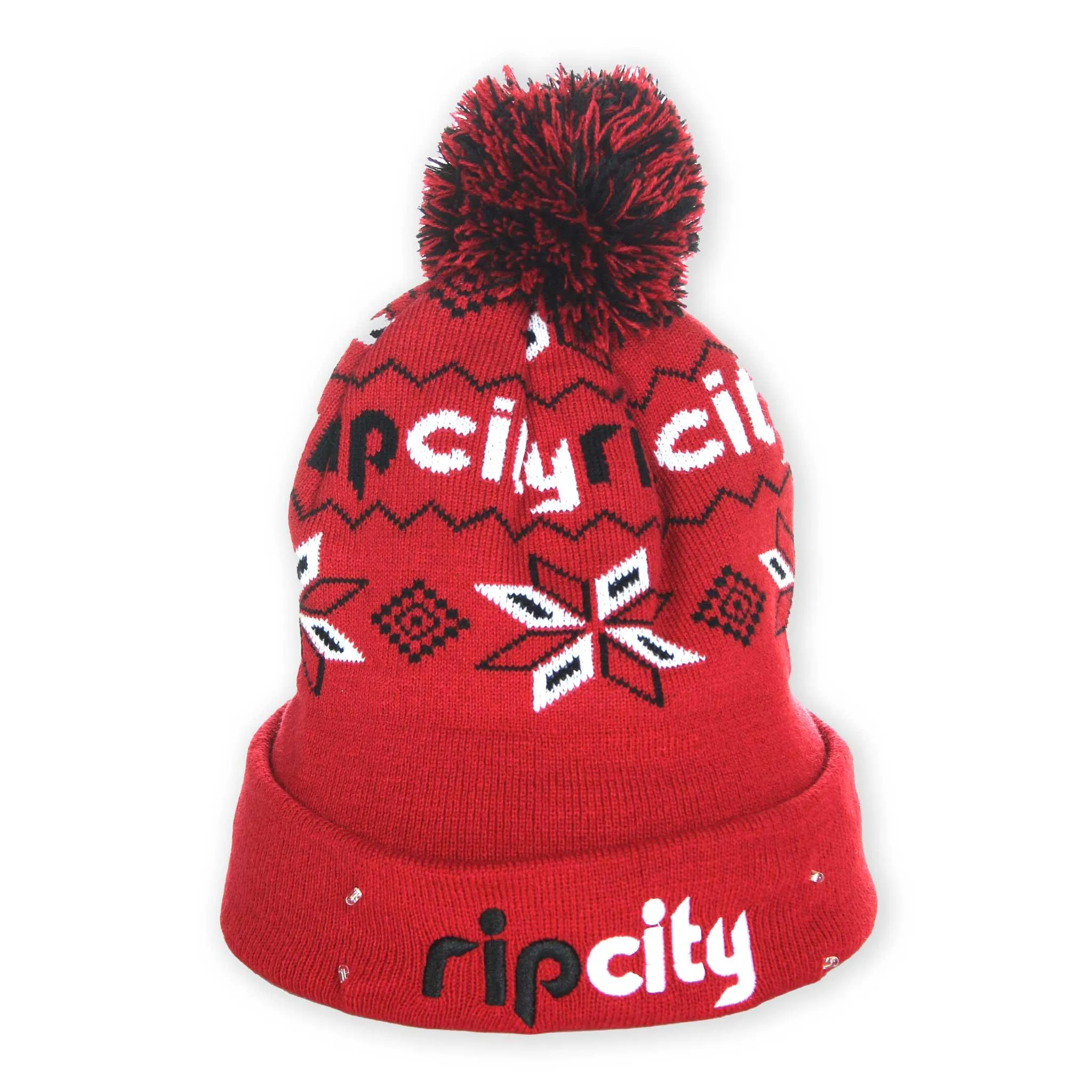 Portland Trail Blazers Winter Light Up Knit Hat