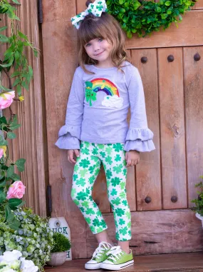 Rainbow's End Clover Legging Set