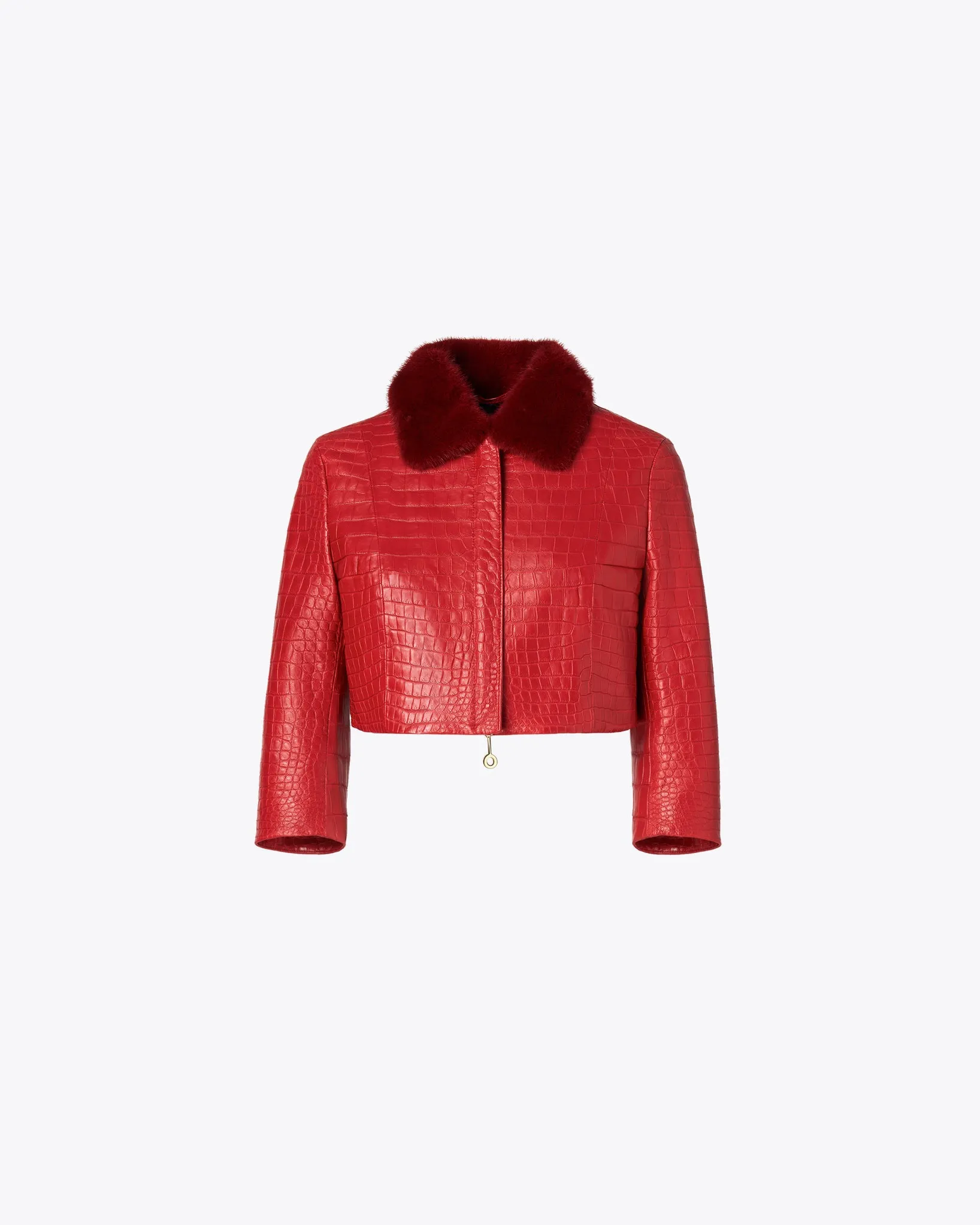 RED CROCODILE JACKET