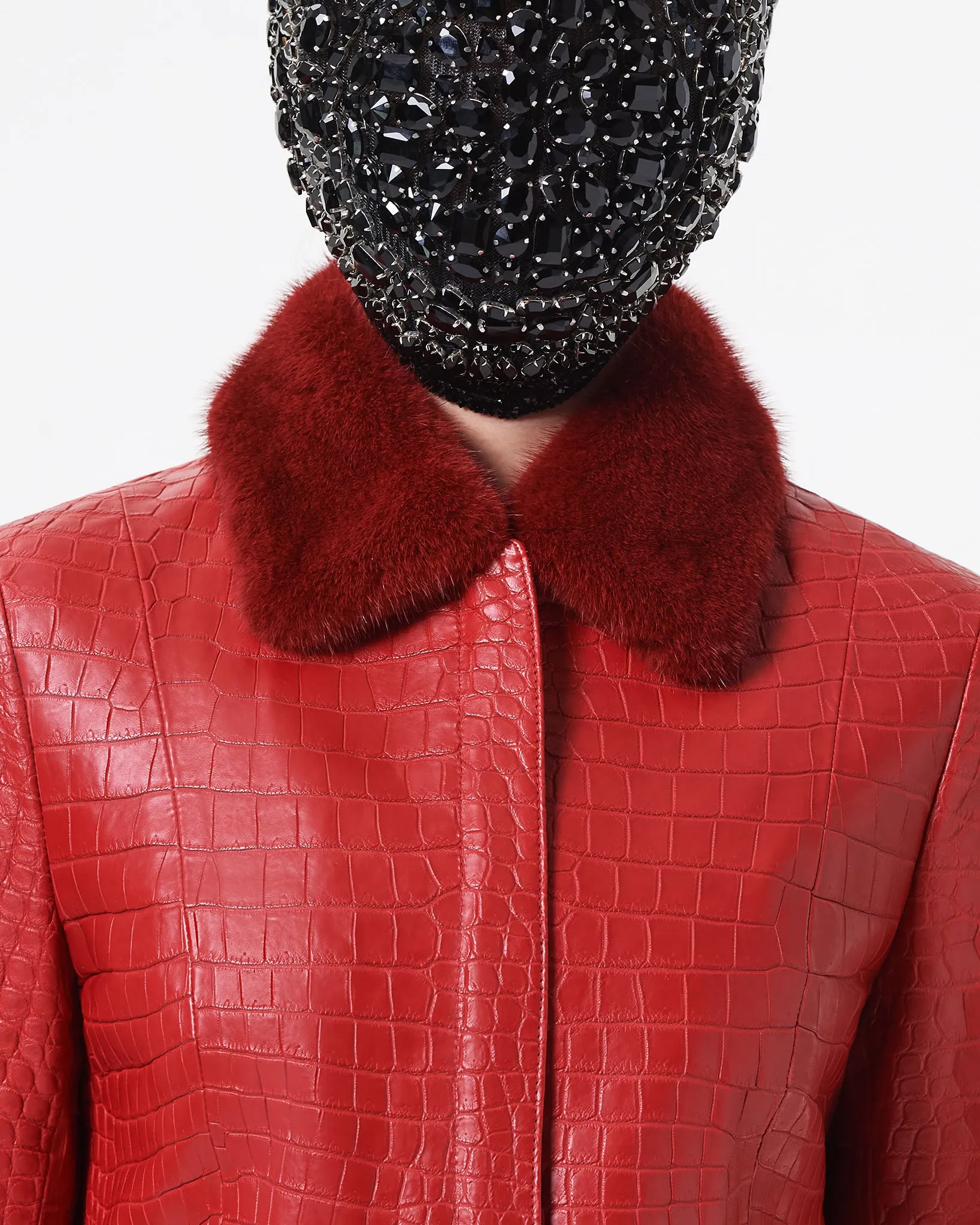 RED CROCODILE JACKET