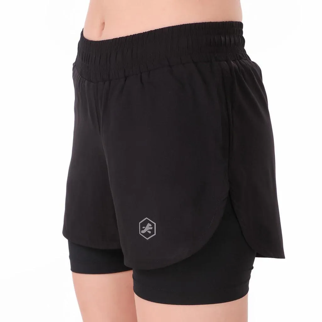 ReDesign Performance Shorts With Inbuilt Tights | Women | KIBI Sports