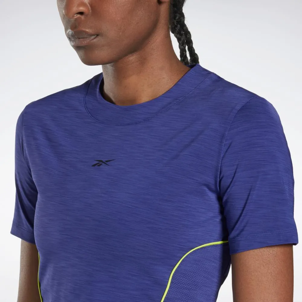 Reebok Apparel  Women's Lm Ac Style Tee Reebok Training App Women Bolprp Reg