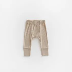 Ribbed Modal Pant - Cappuccino