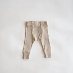 Ribbed Modal Pant - French Vanilla