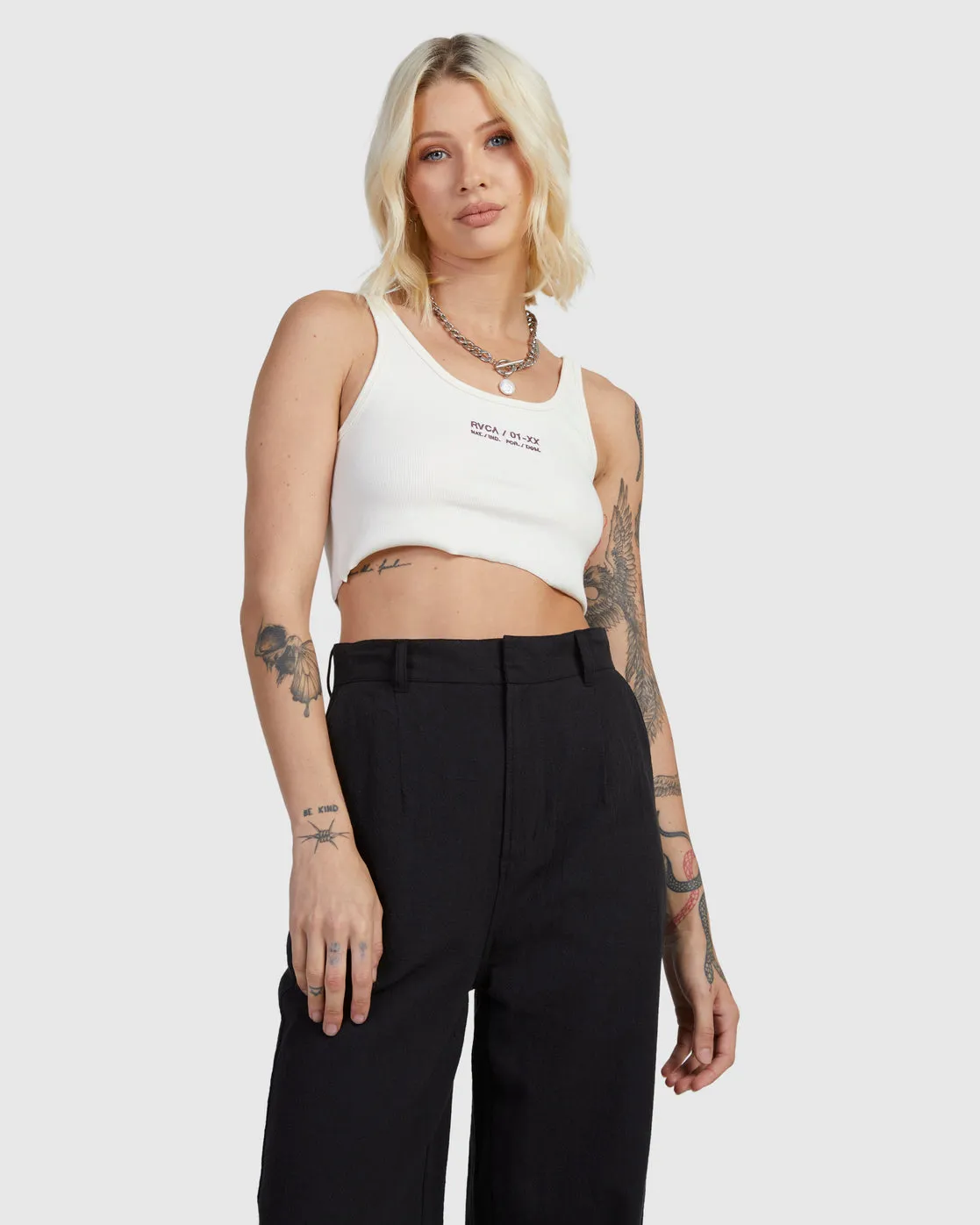 RVCA Womens Circa Cropped Tank