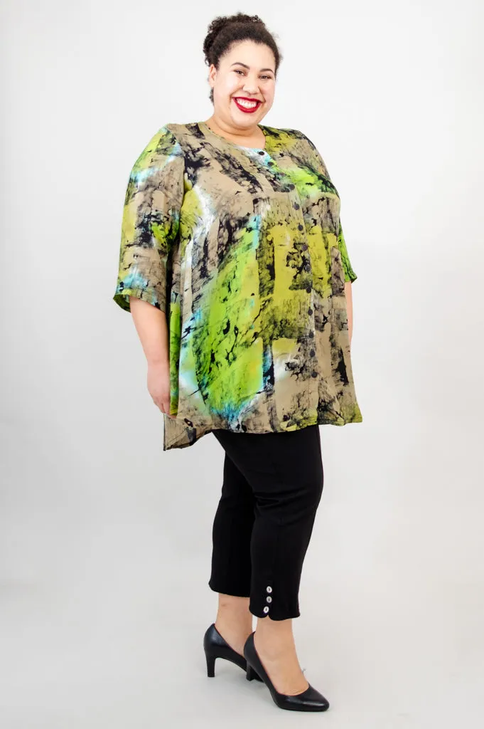 Sassy Top, Forest Moss - Final Sale