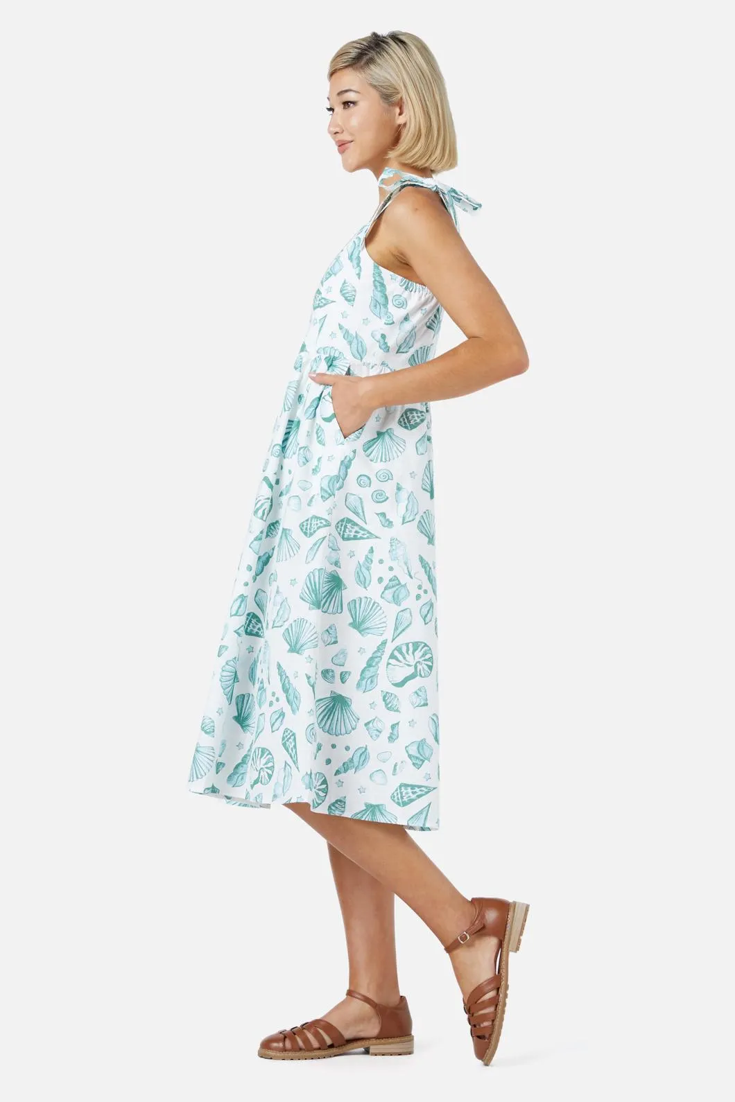 Sea Shell Midi Dress