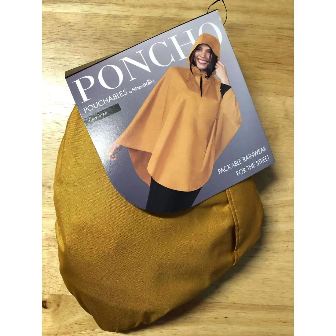 ShedRain Ladies' Packable Poncho One Size Fits Most