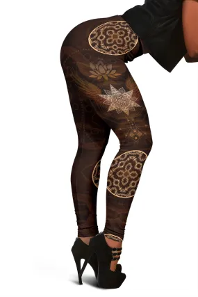 Shipibo | Womens Leggings by Cosmic Shiva