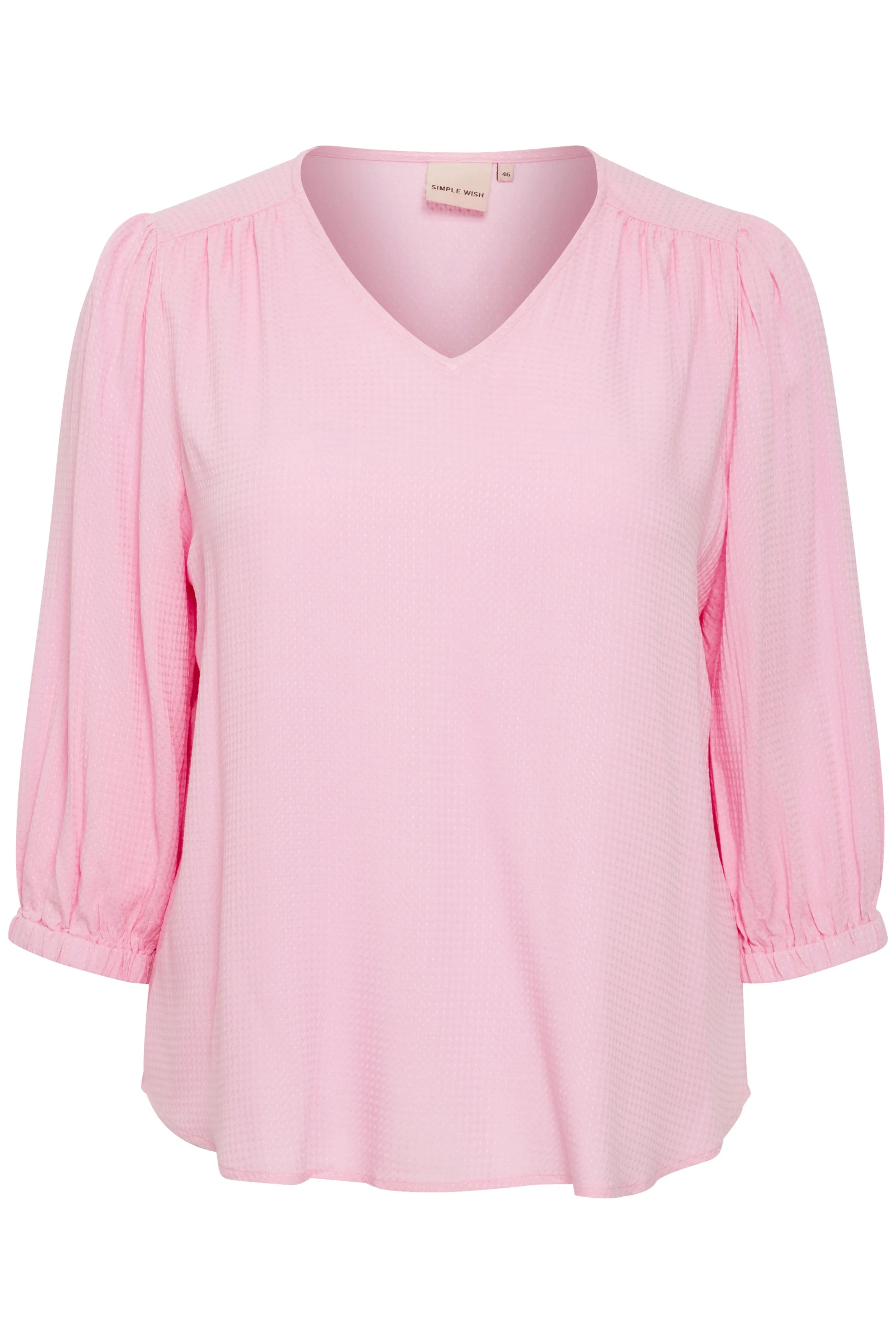 Simple Wish Oline Blouse in Pink