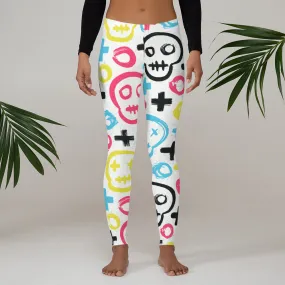 Skull Doodle Leggings