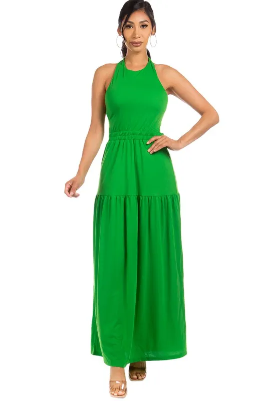 StayFly- All Green Maxi Dress