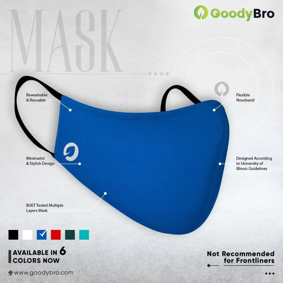 Stylish Mask - Royal Blue