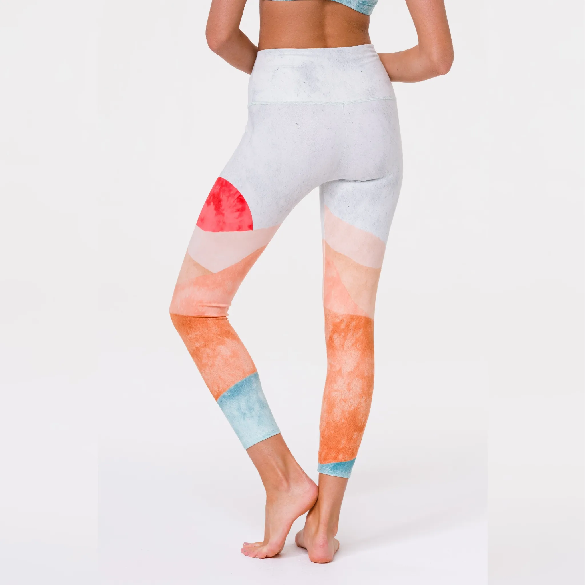 Sustainable Soul Graphic High Rise Midi Legging - Hero