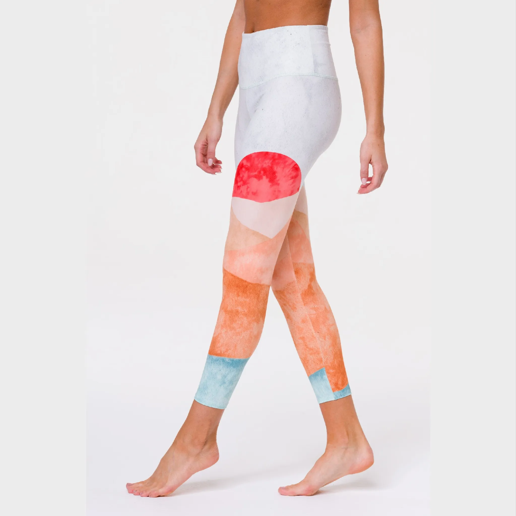 Sustainable Soul Graphic High Rise Midi Legging - Hero