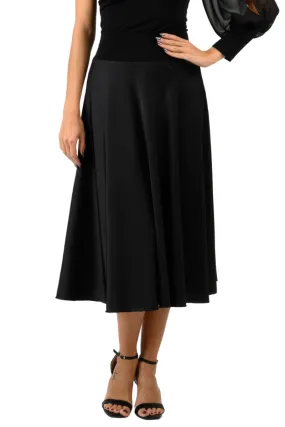 Swing Satin Skirt