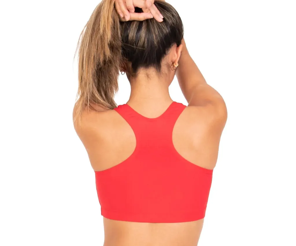 T- Back Basic Crop Top