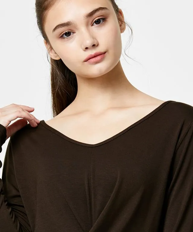 Twisty Long Sleeve top