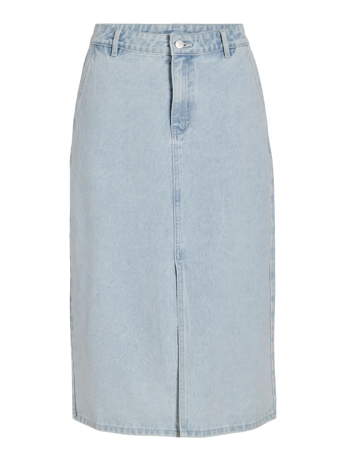 VIKIRA MIDI DENIM SKIRT