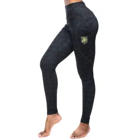 West Point Black Camo Pocket Legging