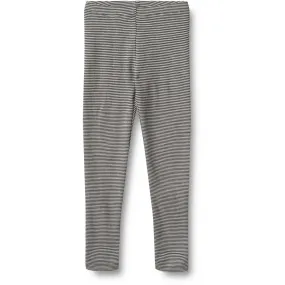 Wheat Navy Stripe Wool Leggings Agi