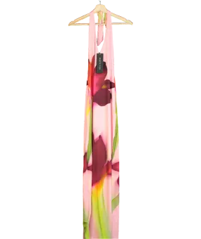 White Fox Pink Kiwi Kisses Maxi Dress UK S