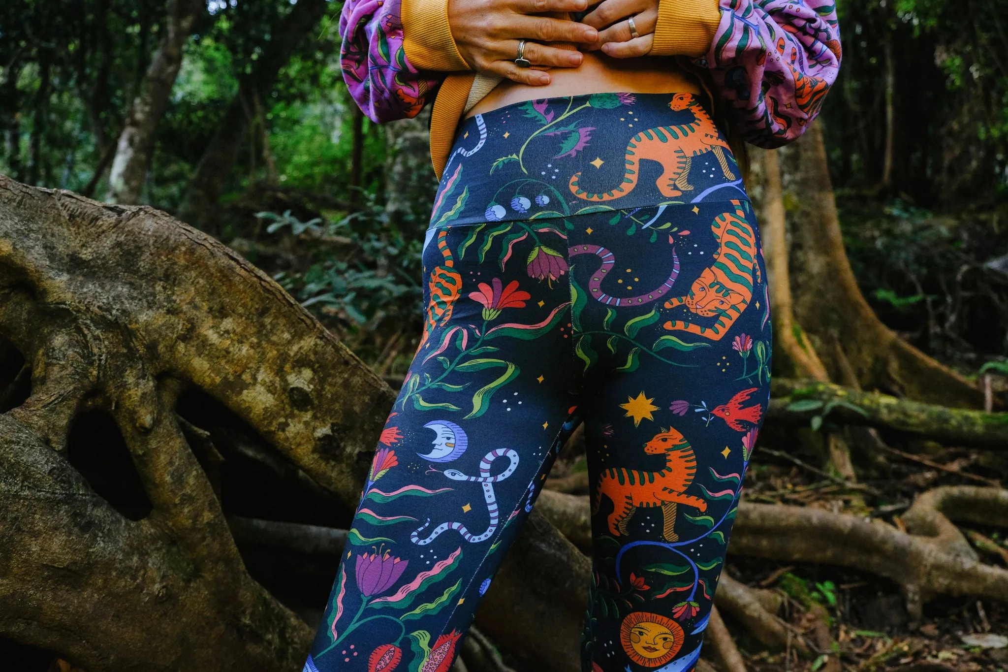 Winter Mythic Leggings - Midnight