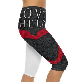 Women’s Capri Leggings (AOP)