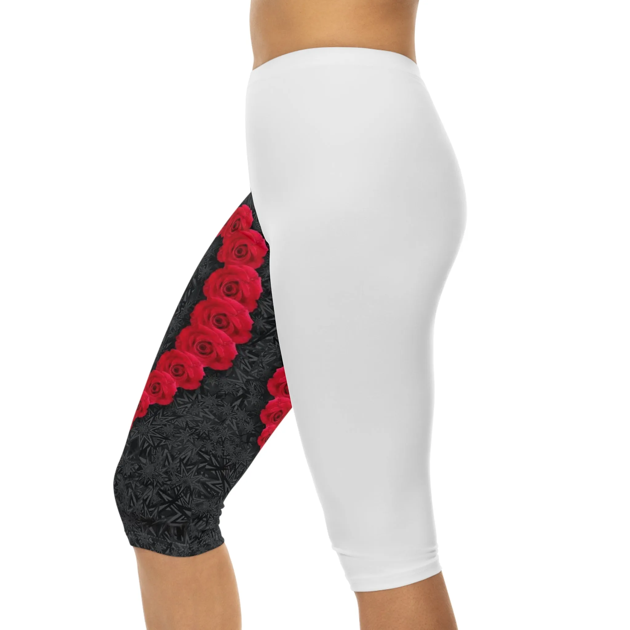 Women’s Capri Leggings (AOP)