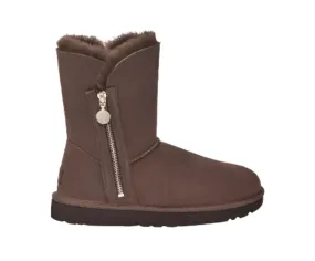 WOMEN'S UGG BAILEY ZIP SHORT BOOT | BURNT CEDAR