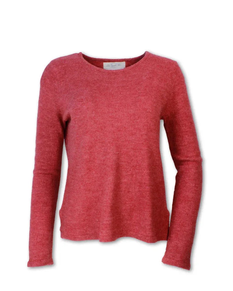 Wool Blend Crew Sweater