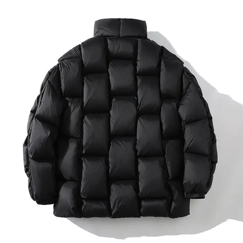 Woven Style Down Jacket