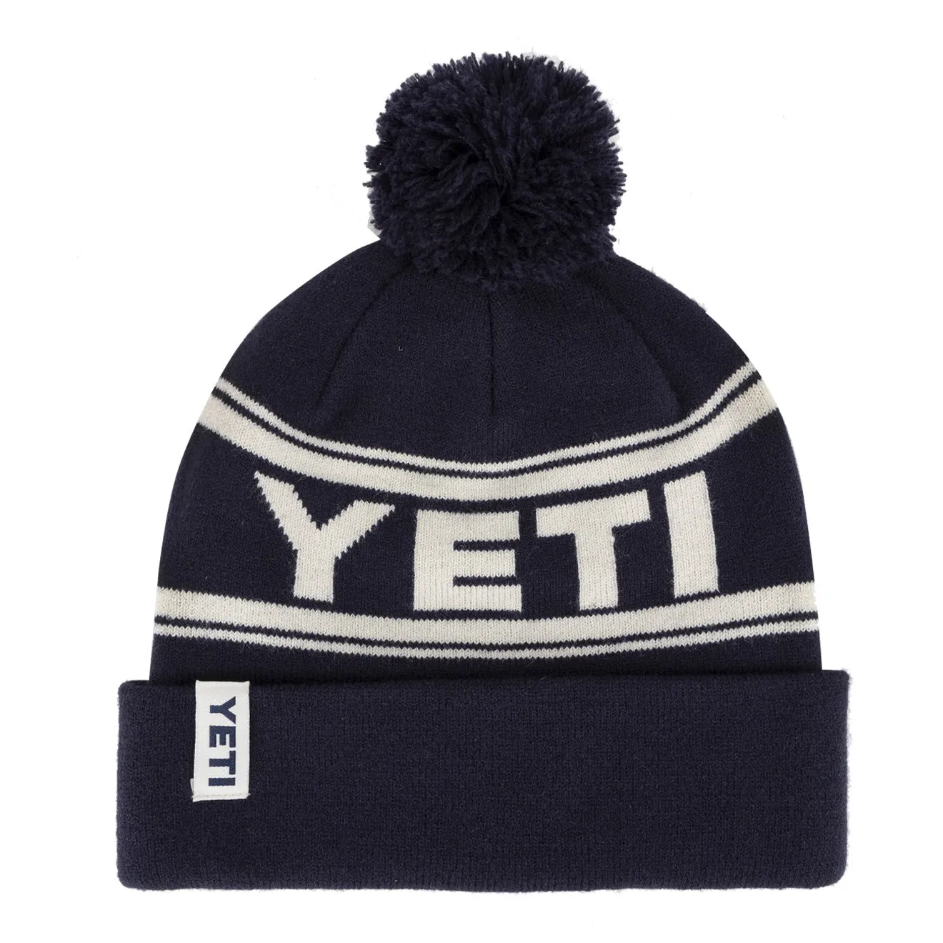 YETI Retro Knit Hat Navy / White